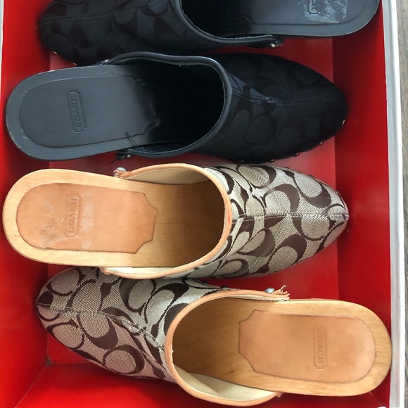 Gently Used - Coach Heels/Mules/Clogs - Picture 5 of 7